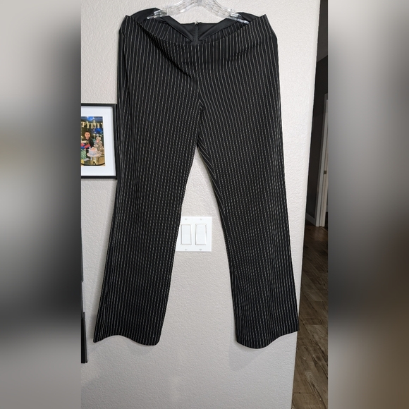 B. Smart Charcoal Pinstripe Blazer - Picture 12 of 12